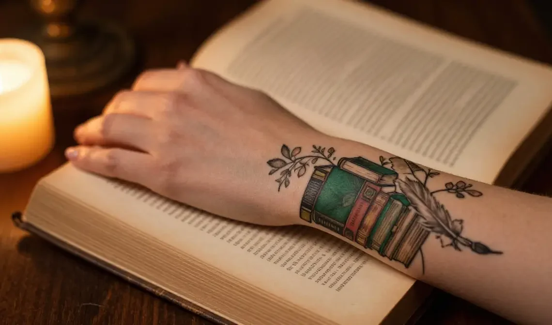 book lover tattoos
