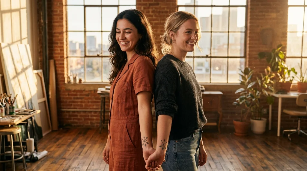matching best friend tattoos