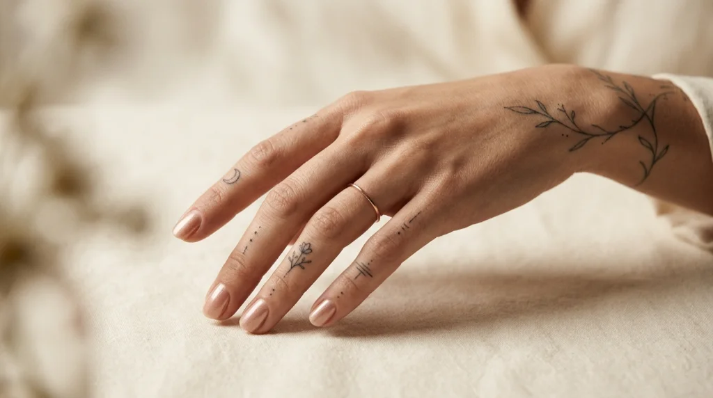 pretty hand tattoos