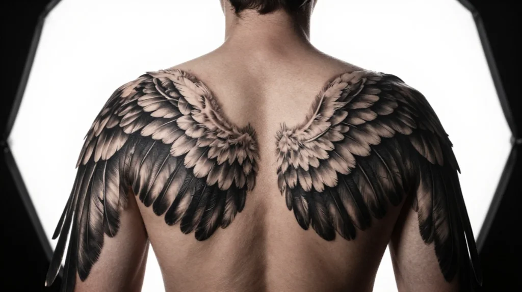 angel wings tattoo ideas